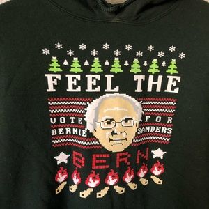 Bernie Sanders Ugly Christmas Sweater 